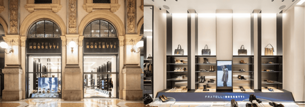 Fratelli Rossetti physical stores